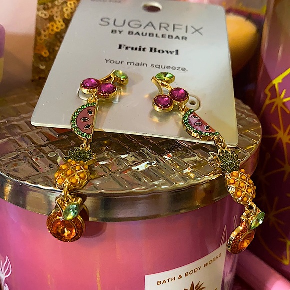 🍓🍍Fruit Bowl 🍒Sugarfix by Baublebar earrings - Picture 2 of 2